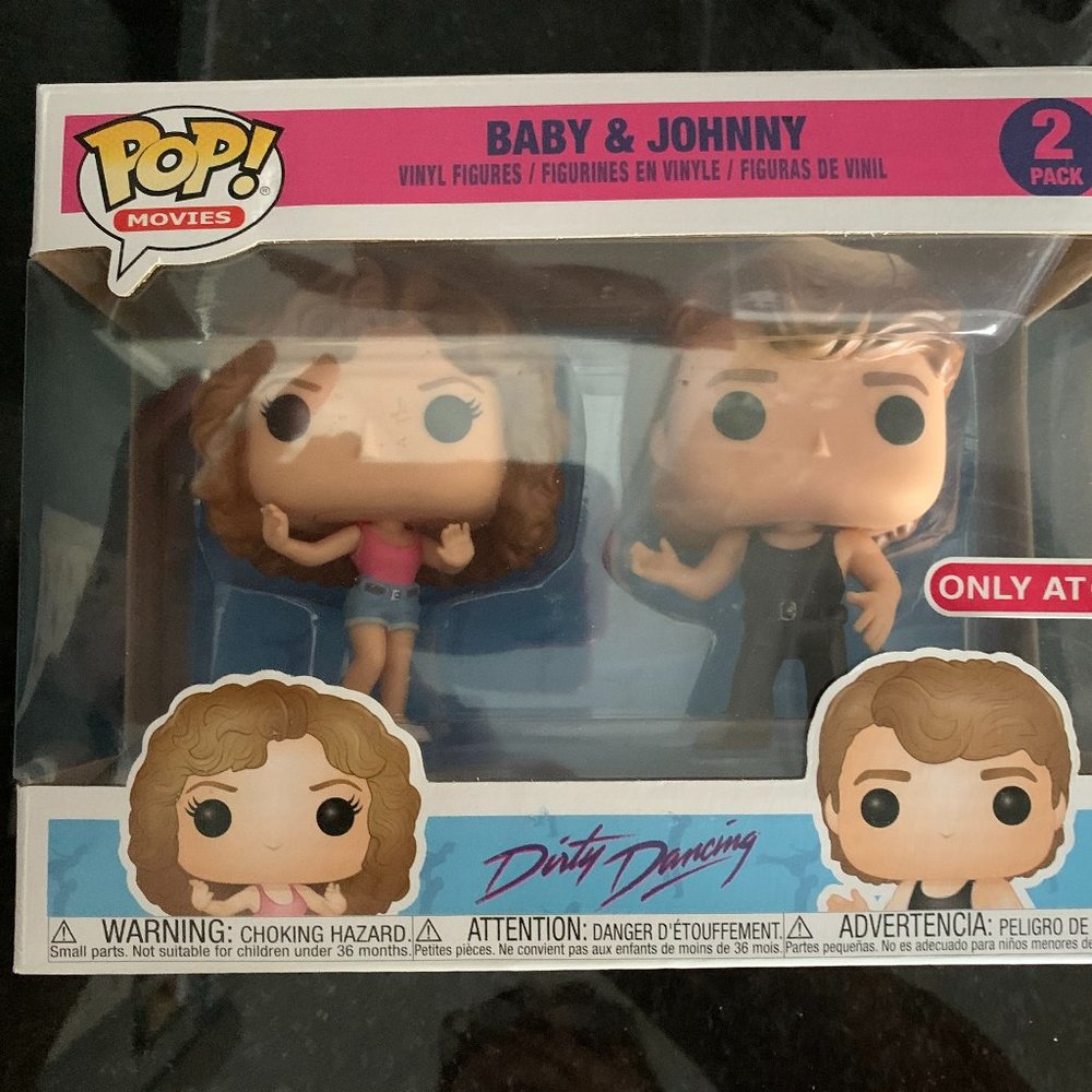 Funko Pop Dirty Dancing Baby & Johnny Set